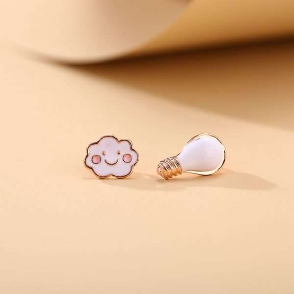 aretes mini nube & foquito