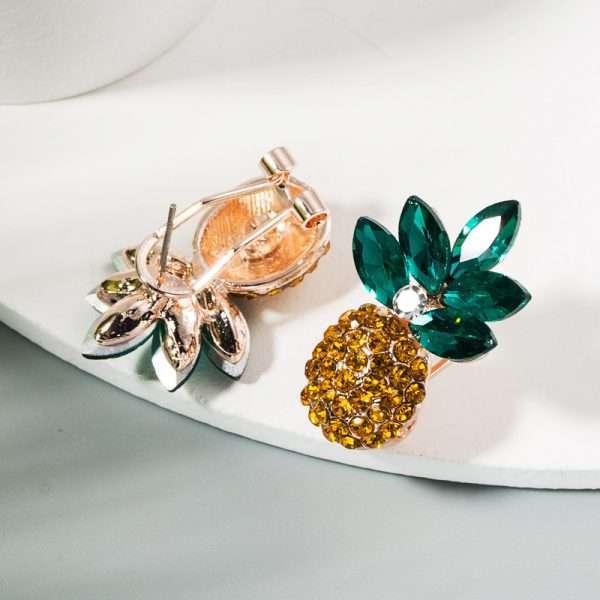 aretes pinas pineaple - Imagen 2