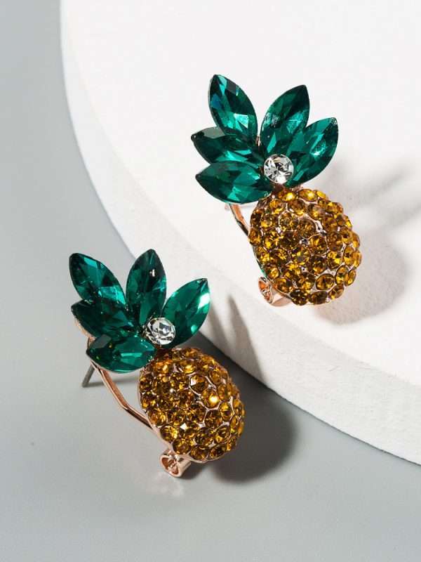aretes pinas pineaple - Imagen 5