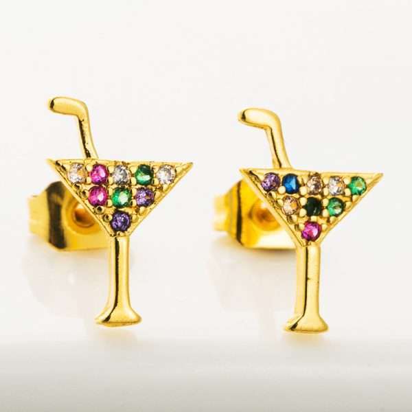 aretes mini martini