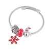 Pulsera charms xmas snowman - Imagen 4