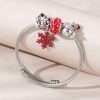 Pulsera charms xmas snowman - Imagen 3