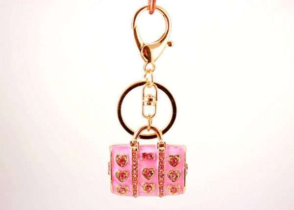 llavero bolso pink - Imagen 4