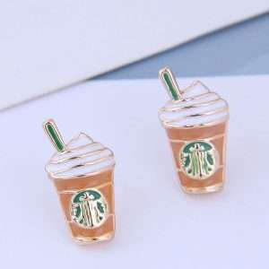 aretes mini starbucks