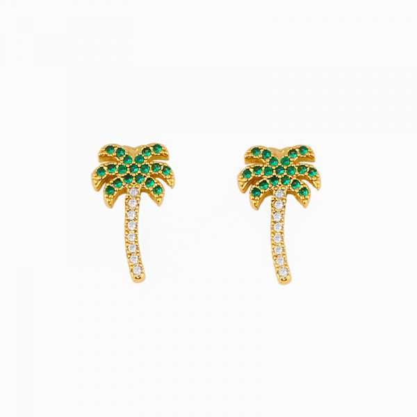 aretes mini palmerita - Imagen 2