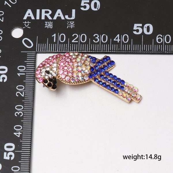 aretes birds rosados - Imagen 2