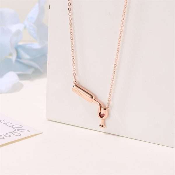 cadena vinitos rose gold - Imagen 2