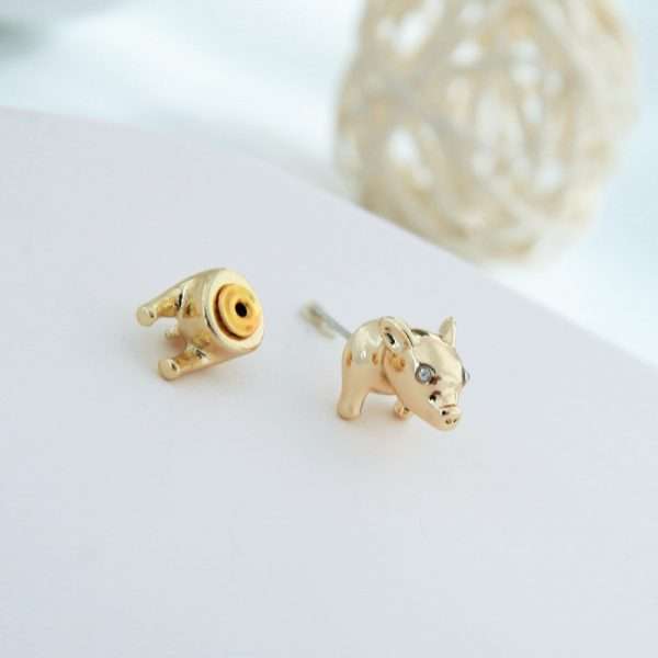 aretes mini pig - Imagen 4
