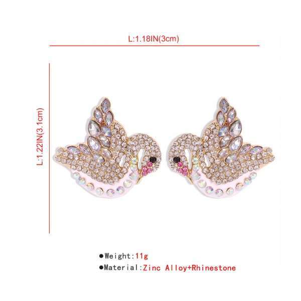 aretes white swan - Imagen 5