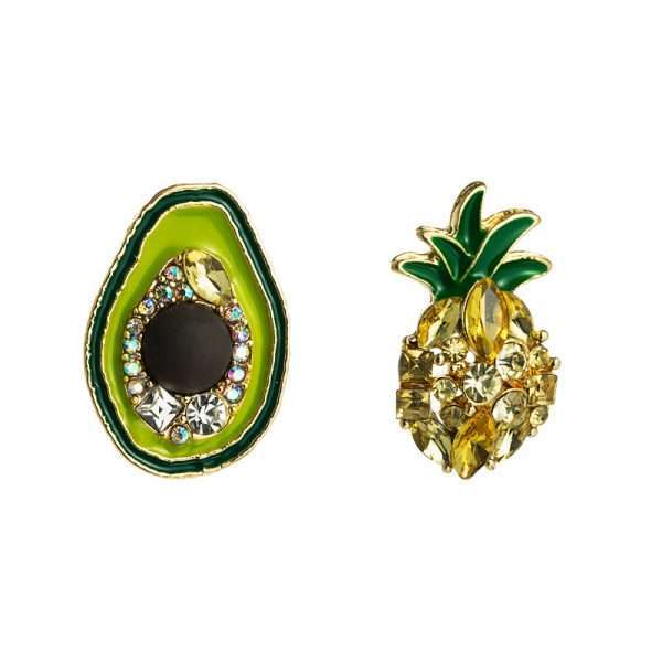 aretes piña avocado - Imagen 6