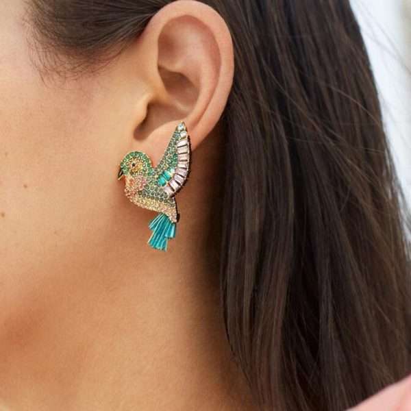 aretes colibri - Imagen 6