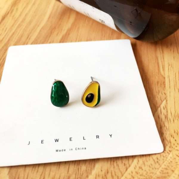 aretes mini avocado