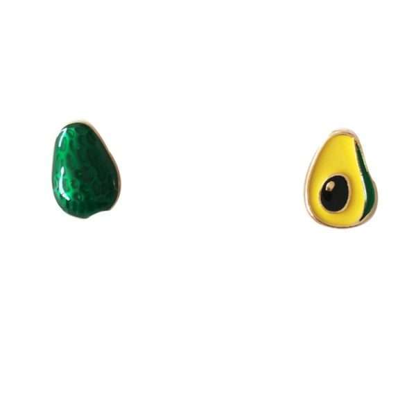 aretes mini avocado - Imagen 4