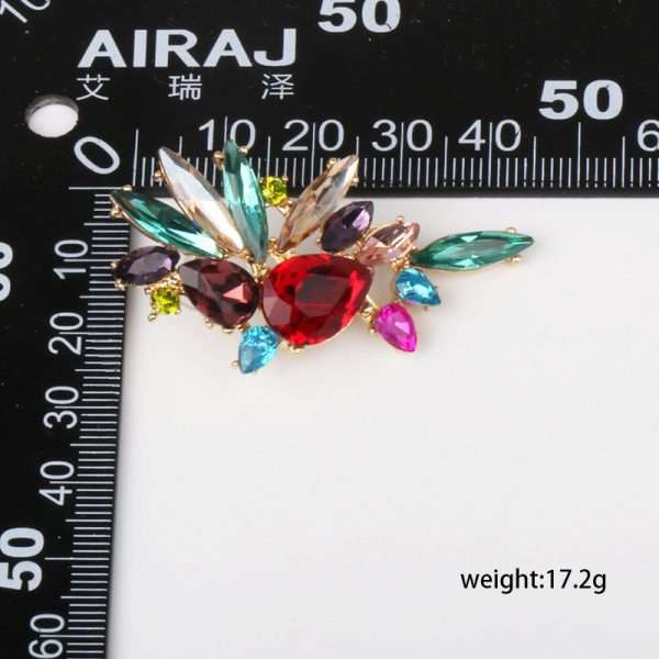 aretes parrot glass drill champagne - Imagen 6