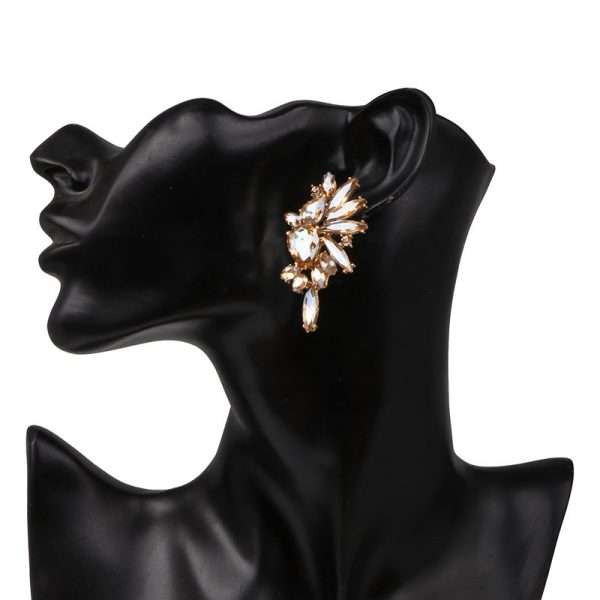 aretes parrot glass drill champagne - Imagen 5