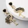 aretes flamingo black - Imagen 2