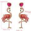 aretes flamingo black - Imagen 3