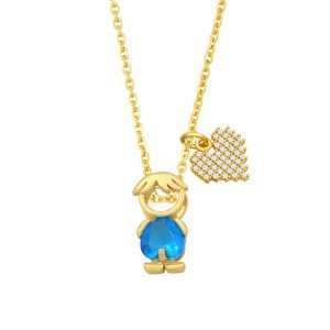 cadena boy azul turquesa