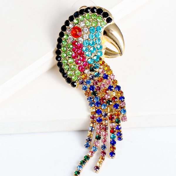 aretes parrot amazon - Imagen 3