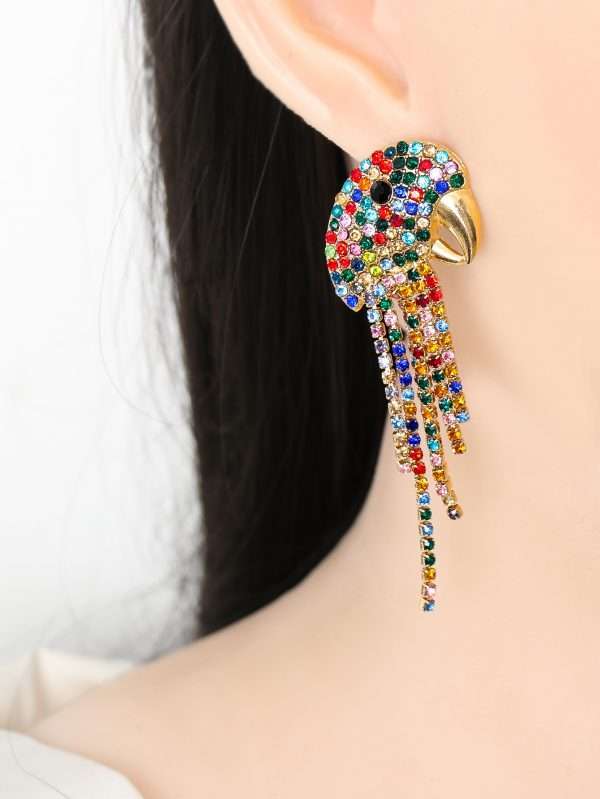 aretes parrot colores - Imagen 4