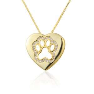 cadena love paws golden