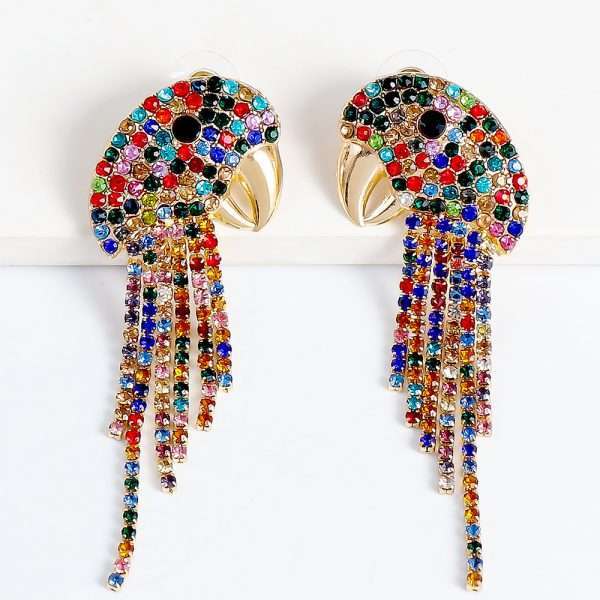 aretes parrot colores