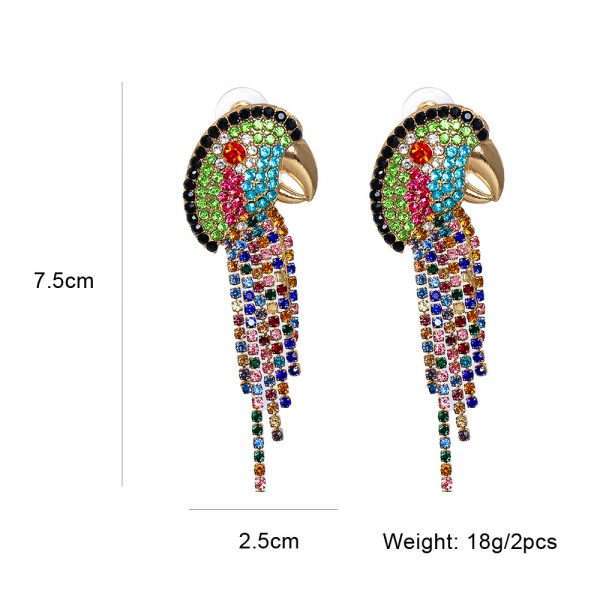 aretes parrot colores - Imagen 8