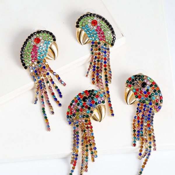 aretes parrot colores - Imagen 5