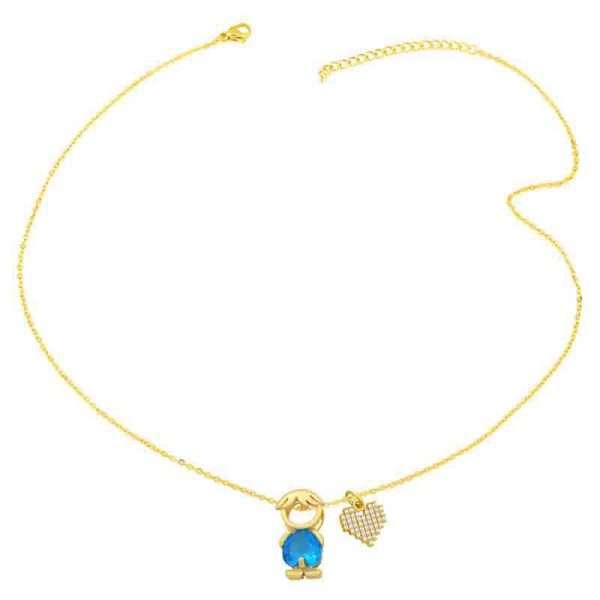 cadena boy azul turquesa - Imagen 2