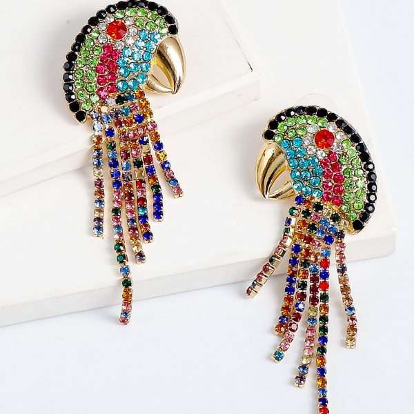 aretes parrot amazon - Imagen 5