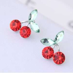 aretes cherry mini zircon