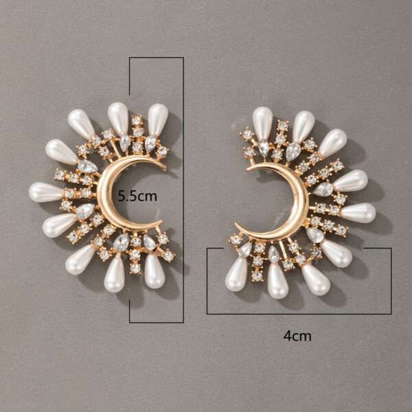aretes perlas stars - Imagen 3