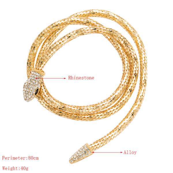Cadena spirit snake silver - Imagen 5