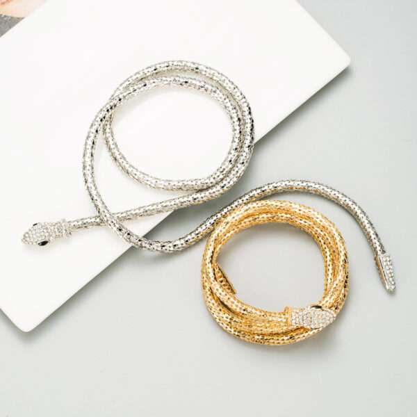 Cadena spirit snake silver - Imagen 4