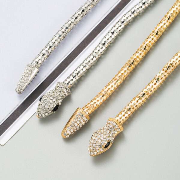 Cadena spirit snake silver - Imagen 3