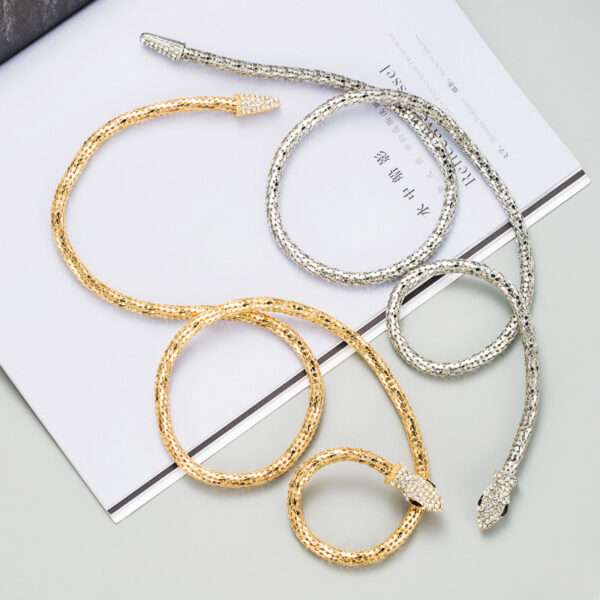 Cadena spirit snake silver - Imagen 2