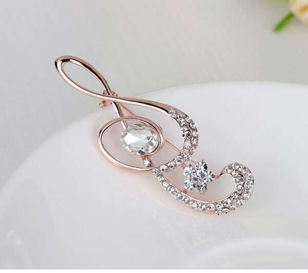broche nota musical - Imagen 2