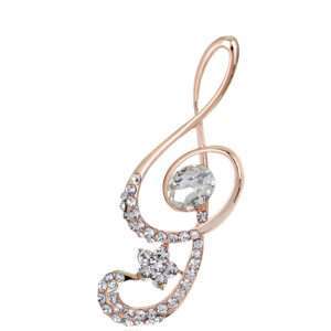 broche nota musical
