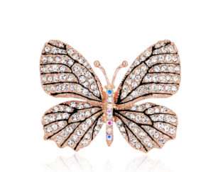 broche mariposa