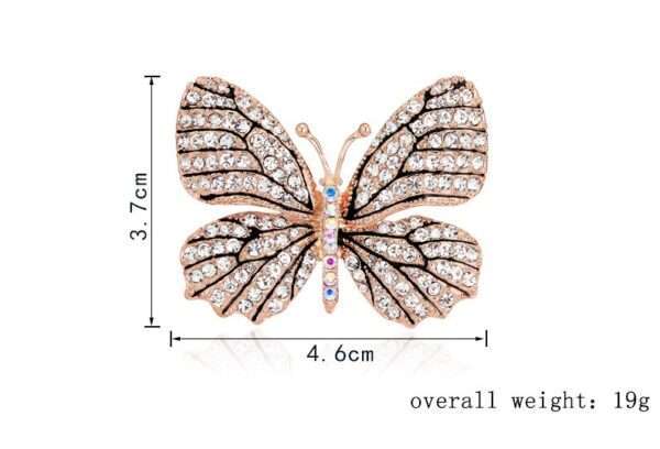 broche mariposa - Imagen 11