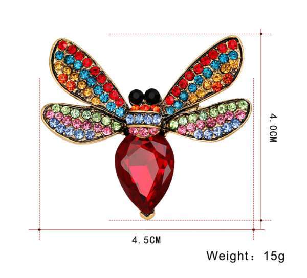 broche firefly amarilllo - Imagen 8
