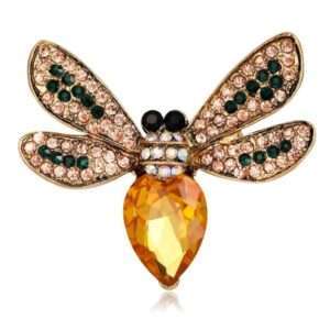 broche firefly amarilllo