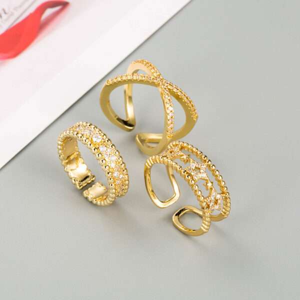 anillo estrellas de cruz - Imagen 3