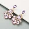 aretes glass drill purpple - Imagen 5