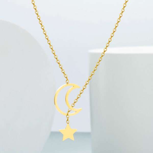 Cadena luna mas estrella - Imagen 5