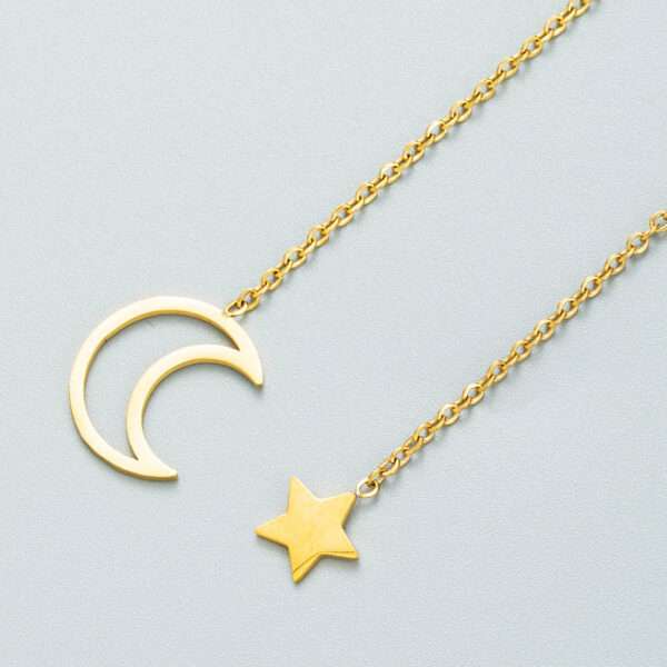 Cadena luna mas estrella - Imagen 3