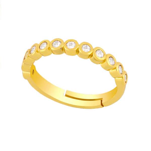 anillo tiara zircon