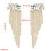 aretes borla zircon gold - Imagen 4