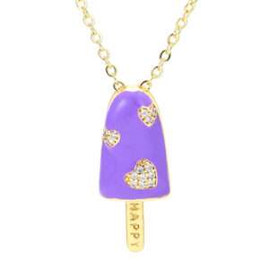 Cadena heladito purpple