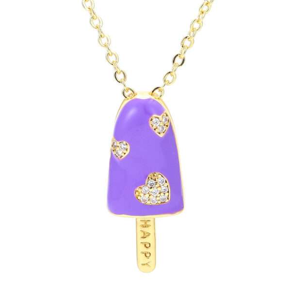 Cadena heladito purpple